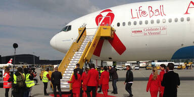 Life Ball Flieger ist gelandet