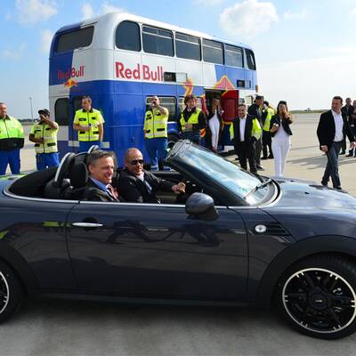 Die Ankunft der Life Ball Stars