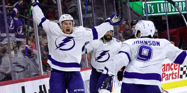 Tampa Bay Lightning jubelt