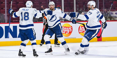 Tampa Bay Lightning jubelt gegen Montreal