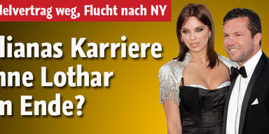 Lilianas Karriere ohne Lothar vorbei?