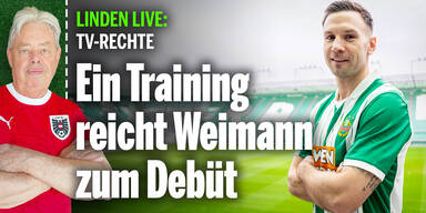 Linden LIVE: Ein Training reicht Weimann zum Debüt