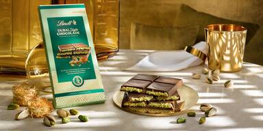 Dubai Schokolade gibt es jetzt auch als Pralinen