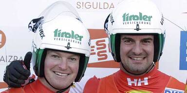 Rodel-Br&uuml;der Linger holen Gesamtweltcup!
