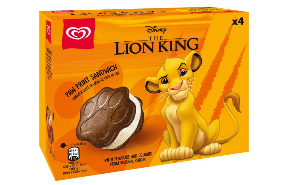 Nicht nur für Kinder, der Lion King-Sandwich