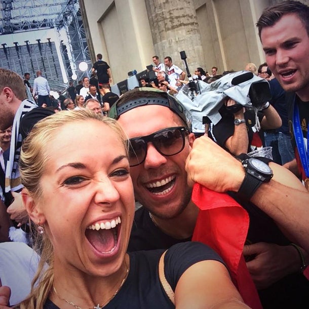 So lief der Mega-Empfang für die WM-Helden