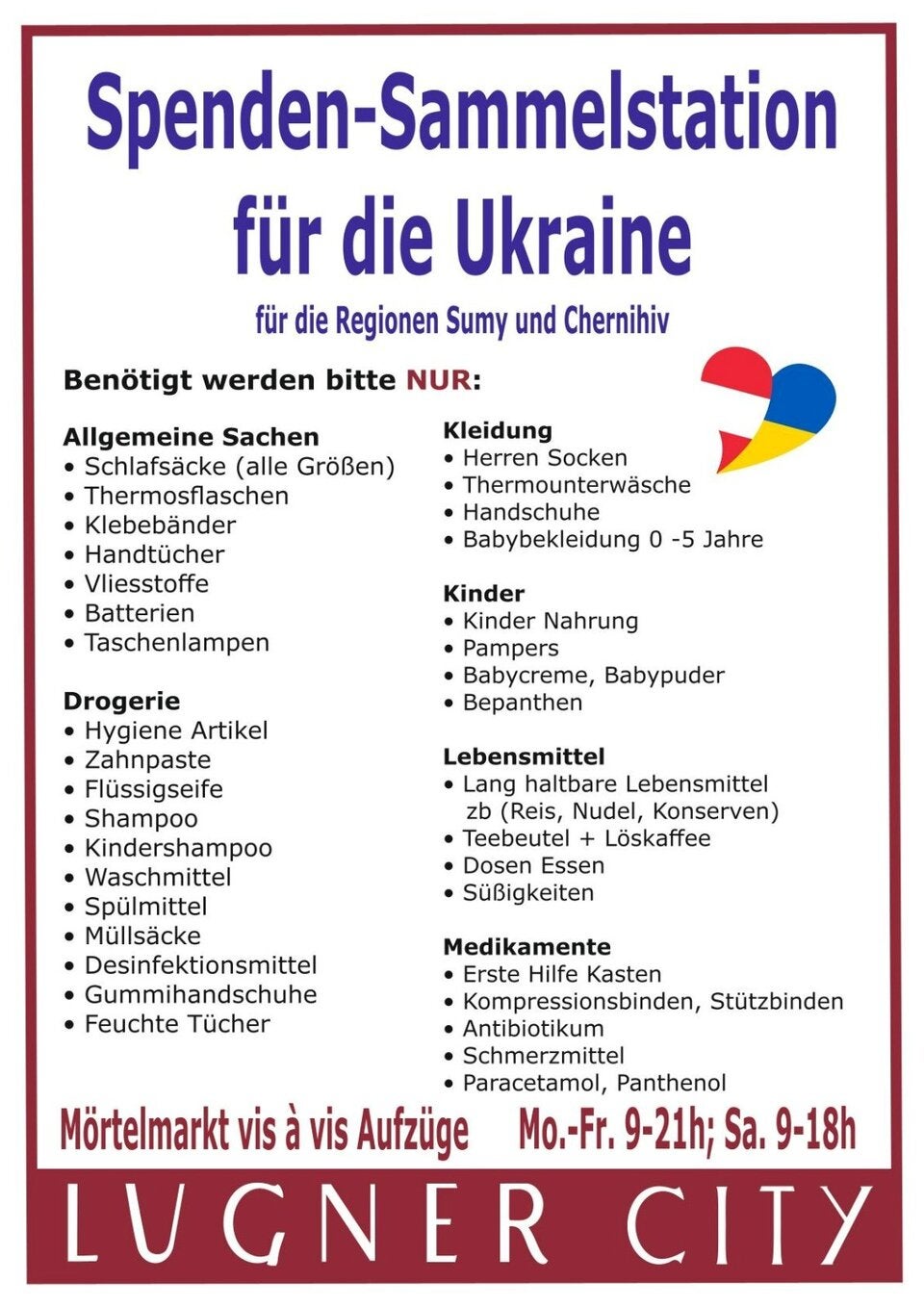 Lugner sammelt für die Ukraine