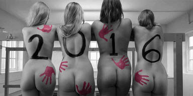 Heiß! Rugby-Ladies ziehen blank