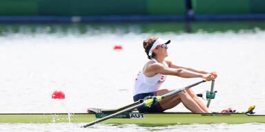 Ruderin Magdalena Lobnig in Tokio bei den Olympischen Sommerspielen