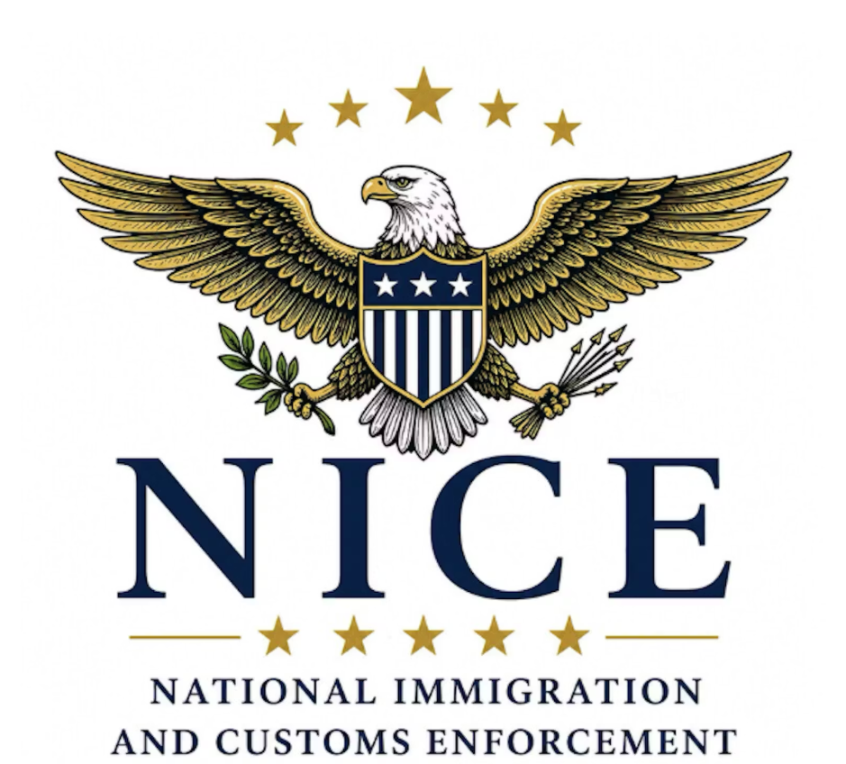 Neue Logo von ICE-Behörde