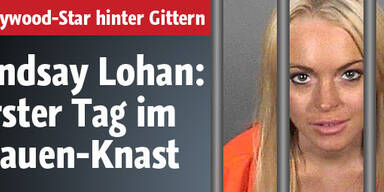 Lindsay Lohan: Das war ihr 1. Häfen-Tag