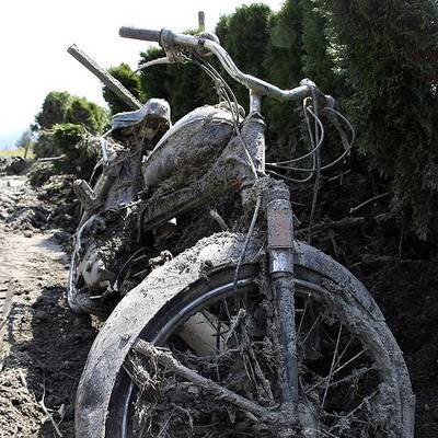 Eine neue Sintflut gefährdet die Aufräumarbeiten 