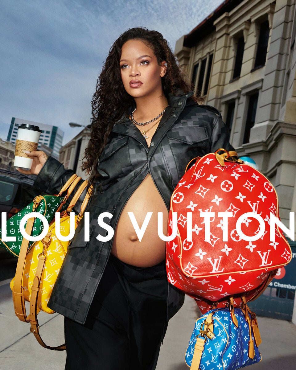 Rihannas Babybauch ist Star der neuen Louis Vuitton Kampagne