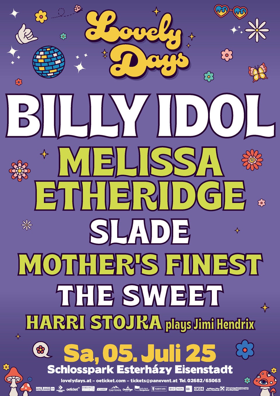 oe24 holt Billy Idol & Melissa Etheridge zum Lovely Days Festival