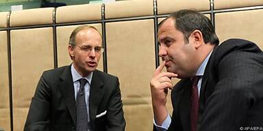 Luc Frieden hier bei einem Treffen mit Pröll