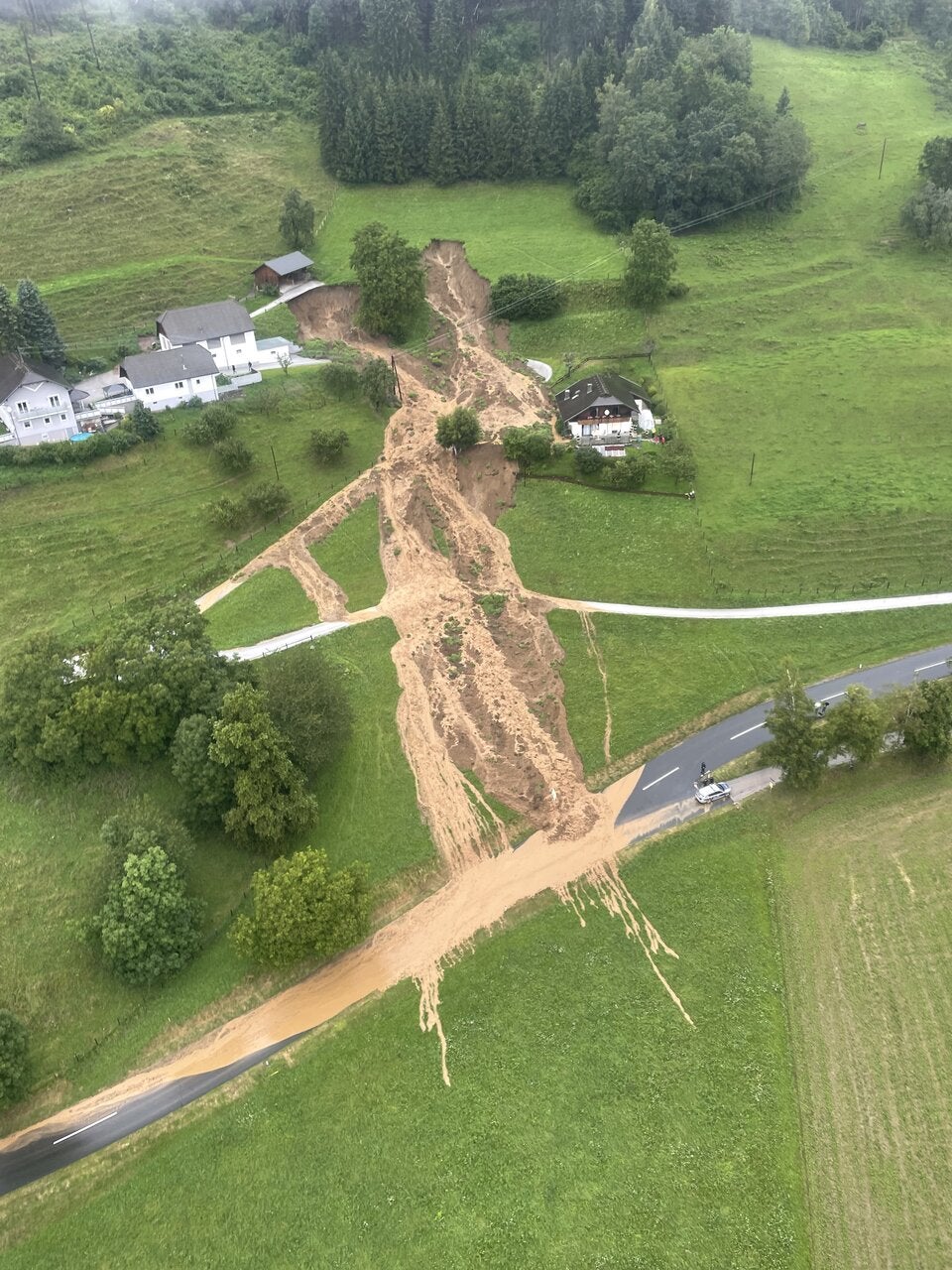Alle Infos zum Unwetter-Chaos in Österreich