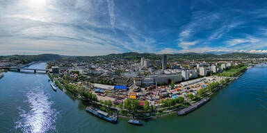 Luftbild Urfahranermarkt