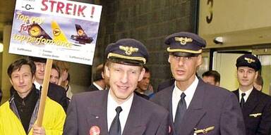 Heute streiken die Lufthansa-Piloten