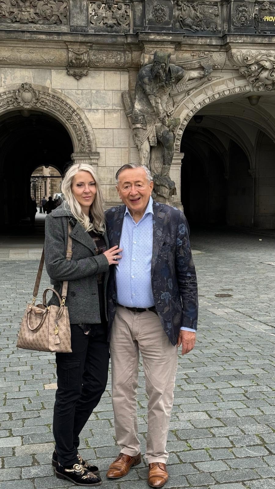 Richard Lugner und seine Simone auf Mini-Flitterwochen