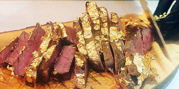 Lugner Gold-Steak