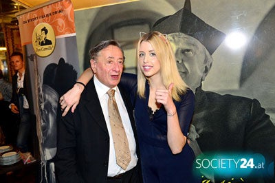 Lugner knutschte zum Geburtstag Geldof