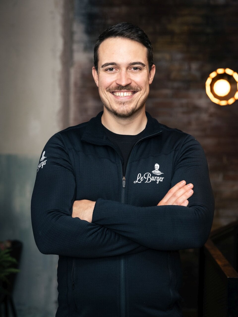 Lukas Teschmit entwickelte dem LeBurger des BBQ-Krapfen.