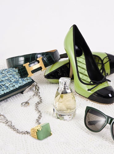 Luxus Accessoires - Grün