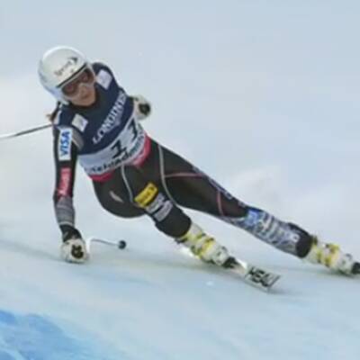 Die Bilder der Damen-Superkombi