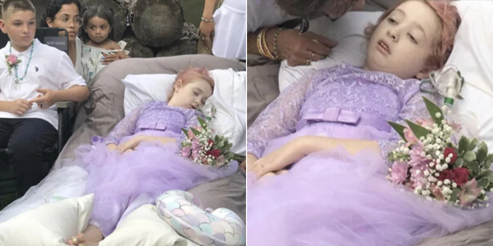 Mädchen (†10) heiratet ihren besten Freund - kurz danach stirbt sie