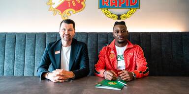 Rapid fixiert einen neuen Rekord-Transfer