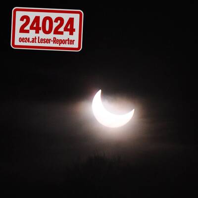 Sonnenfinsternis über Österreich