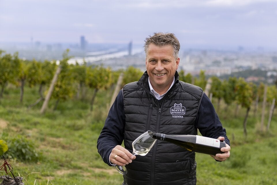 Geschäftsführer und Weingutsleiter Thomas Podsednik am Wiener Nussberg