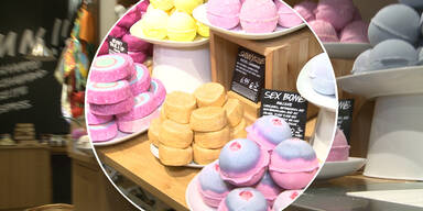 Chillout-Area: Badezimmer mit Lush