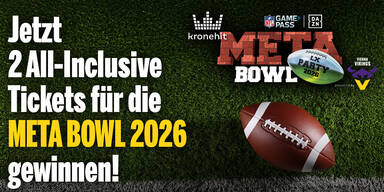 Vienna Vikings Gewinnspiel-Promo Meta Bowl 2026