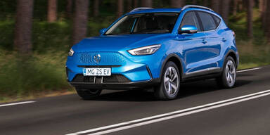 MG ZS EV mit neuem Design und mehr Reichweite