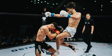 MMA-Action in der Steffl Arena