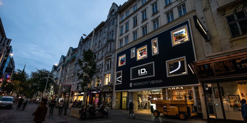 VW-Konzern hat jetzt E-Auto-Pop-up-Store in Wien