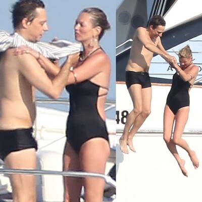 Kate Moss: Ausgelassen im Urlaub