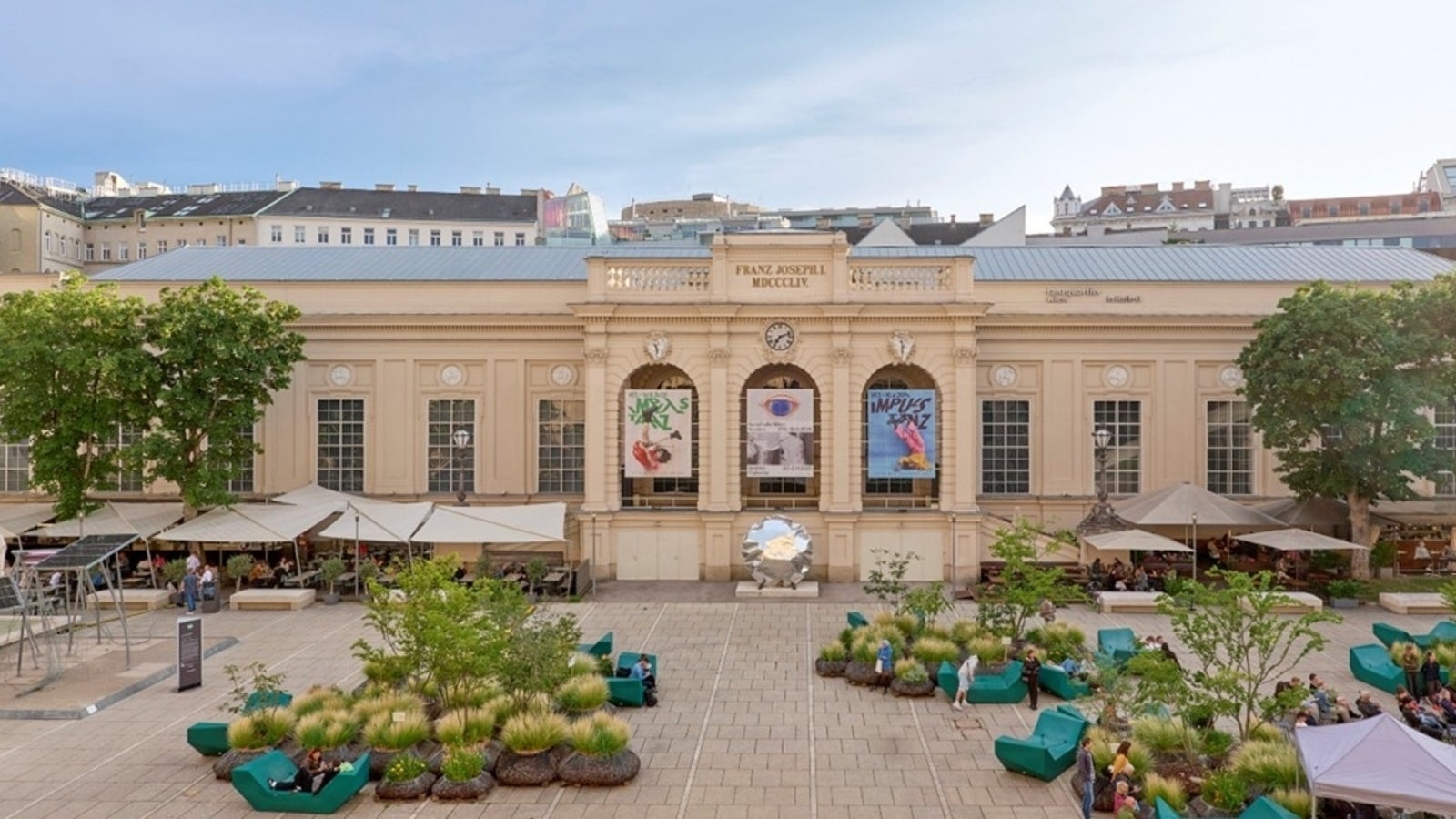 MuseumsQuartier wird dauerhaft grüner - oe24.at