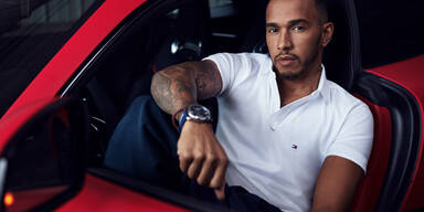 Lewis Hamilton ist Markenbotschafter für Tommy Hilfiger 