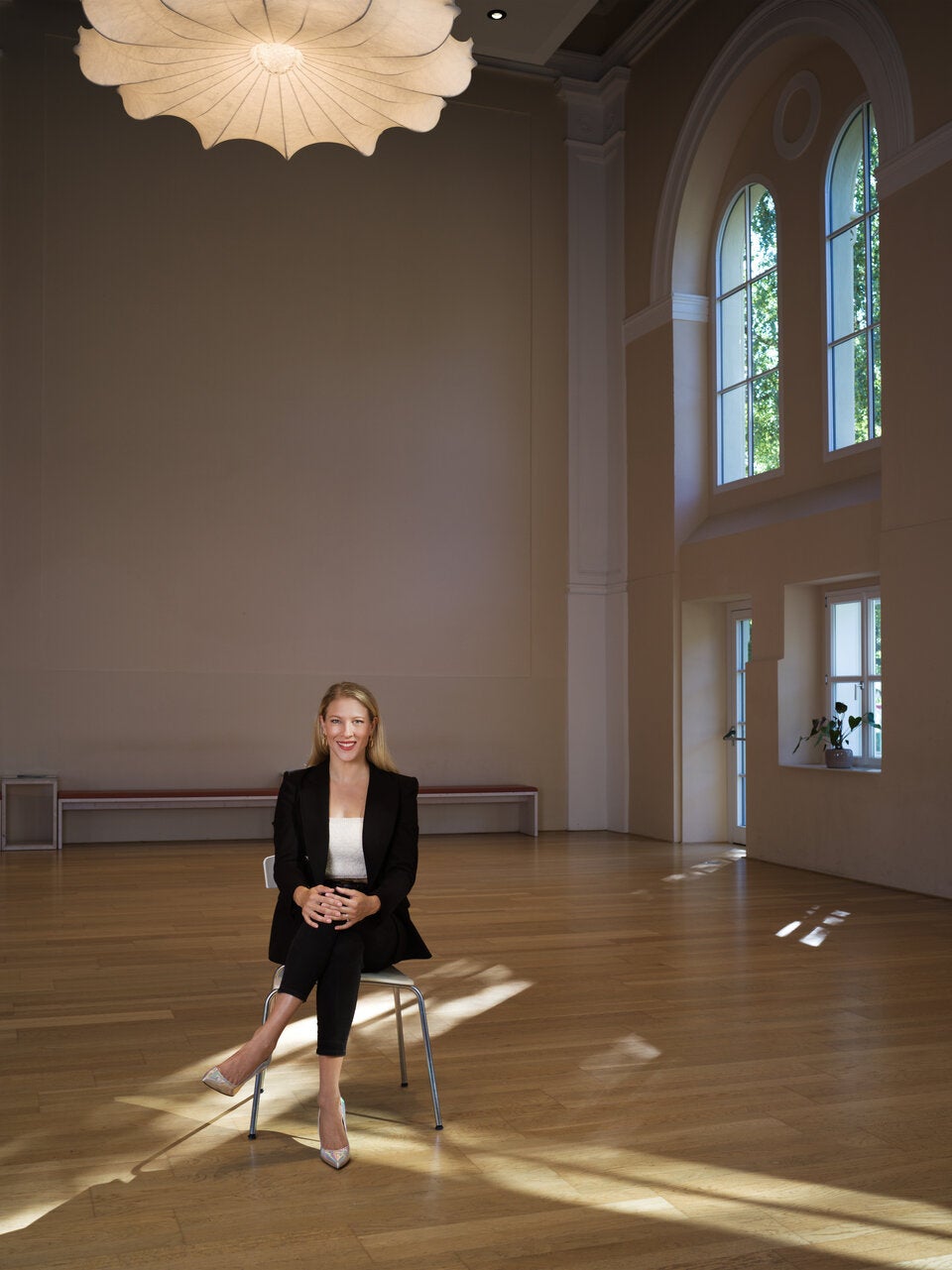 Mit ihrem Bruder führt die Profitänzerin die Tanzschule Santner in Oberösterreich. 