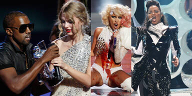 MTV Video Music Awards: Kanye West, Taylor Swift, Lady Gaga, Janet Jackson