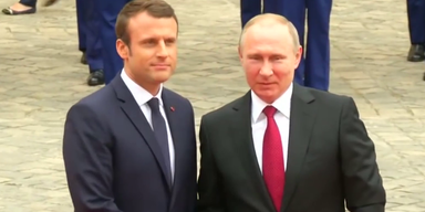 Macron Putin