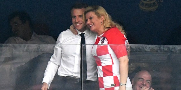 Macron Kolinda Grabar-Kitarovic