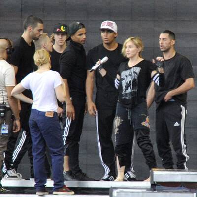 Madonna Soundcheck in Wien