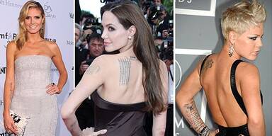 Die Tattoos der Stars