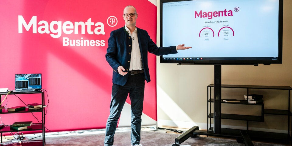 Magenta mit neuem Internet-Speed-Rekord