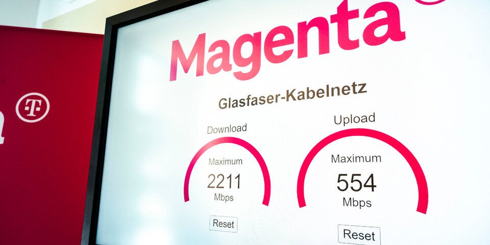 Magenta mit neuem Internet-Speed-Rekord