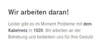 Magenta St&ouml;rungsabfrage