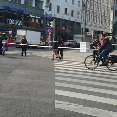 Bomben-Alarm bei der Mariahilfer Straße